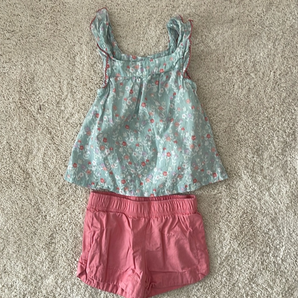 Tank Top and Shorts Set
